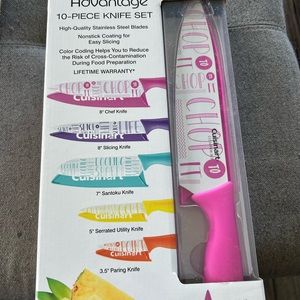 Cuisinart 10 pc knife set